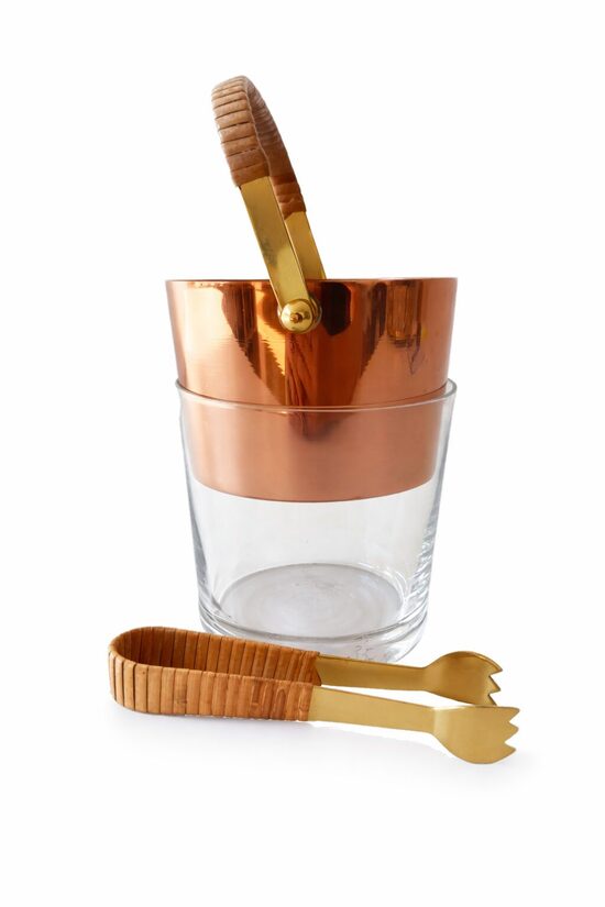 Vara un stikla ledus trauks